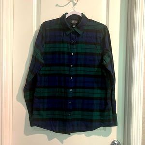 Land’s End Flannel Button-down Shirt